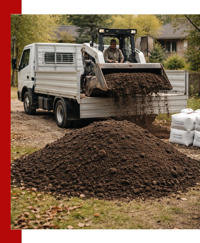 Доставка садовой земли в больших объёмах в Котласе