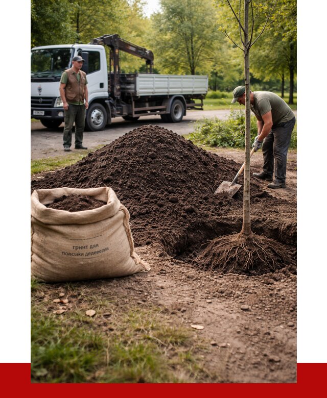 Грунт для посадки деревьев в Котласе от 1244 р. | ПРОНЕРУДКтл