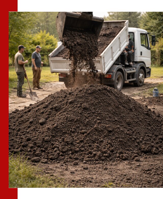 Доставка и продажа чернозема в Котласе оптом и в розницу