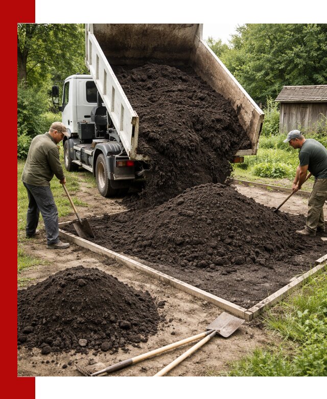 Купить чистый чернозем для огорода с доставкой в Котласе