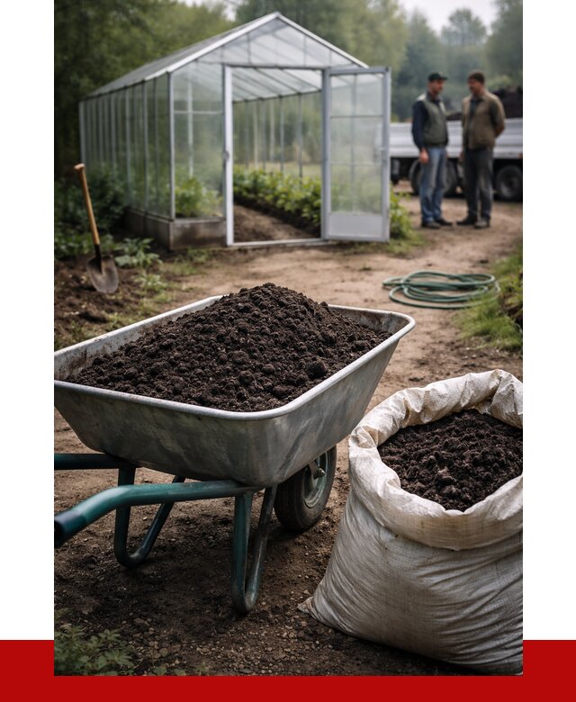 Чернозем для теплицы в Котласе с доставкой от 1554 р. | ПРОНЕРУДКтл