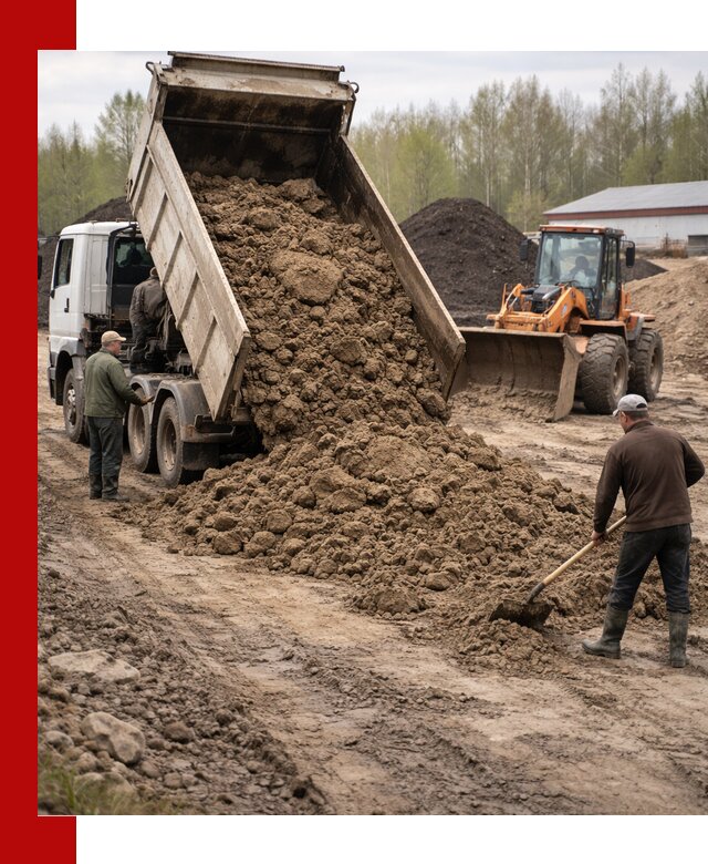 Доставка глин и суглинков в Котласе оптом и вкрай
