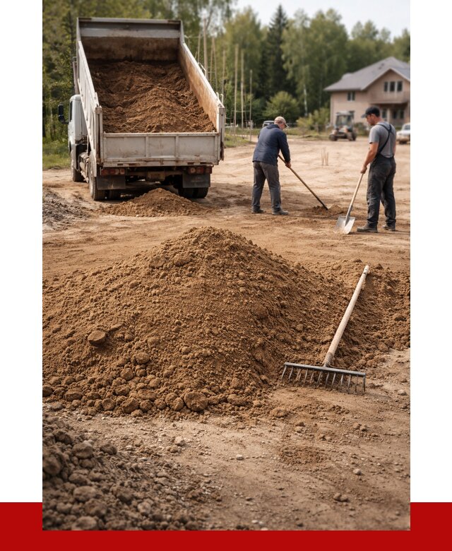 Суглинок для планировки в Котласе с доставкой от 4352 р. | ПРОНЕРУДКтл