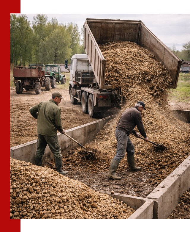 Куриный помет с доставкой в Котласе оптом и в розницу