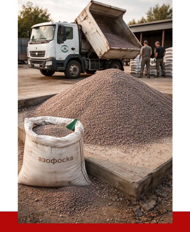 Купить азофоска в Котласе с доставкой от 1244 р. за куб | ПРОНЕРУДКтл