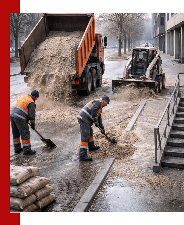 Поставка противогололедных материалов в Котласе