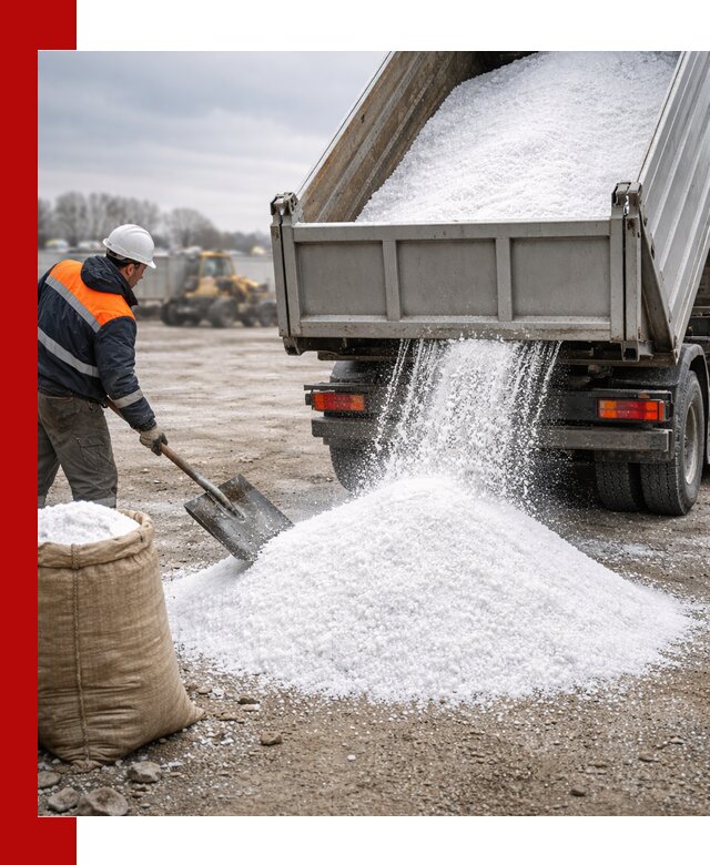 Поставка хлористого натрия оптом и в розницу в Котласе