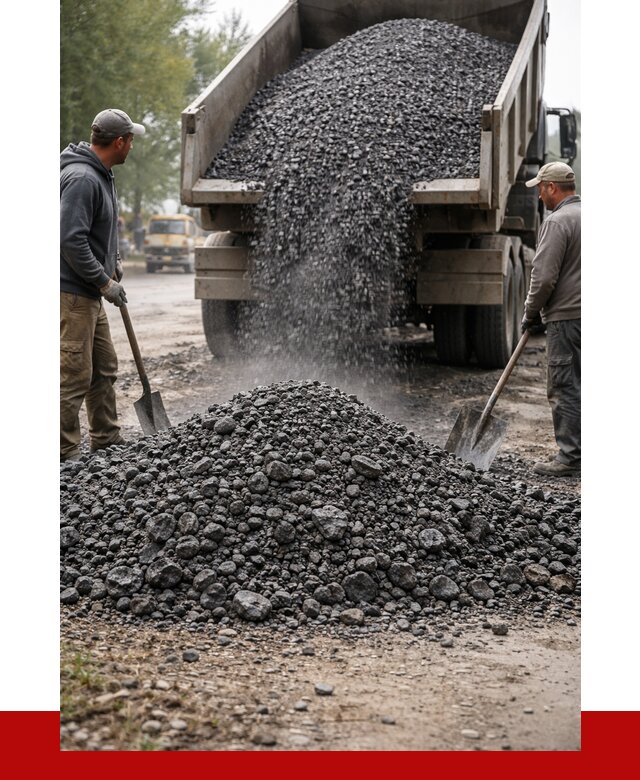 Дробленый асфальт в Котласе от 2902 р. с доставкой | ПРОНЕРУДКтл