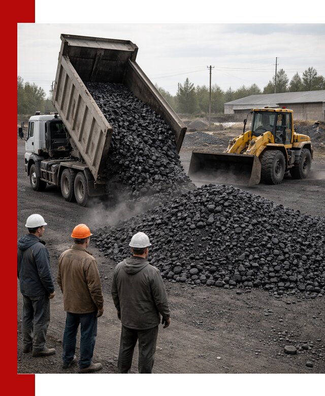 Доставка угля антрацита в Котласе с самосвалами и погрузкой