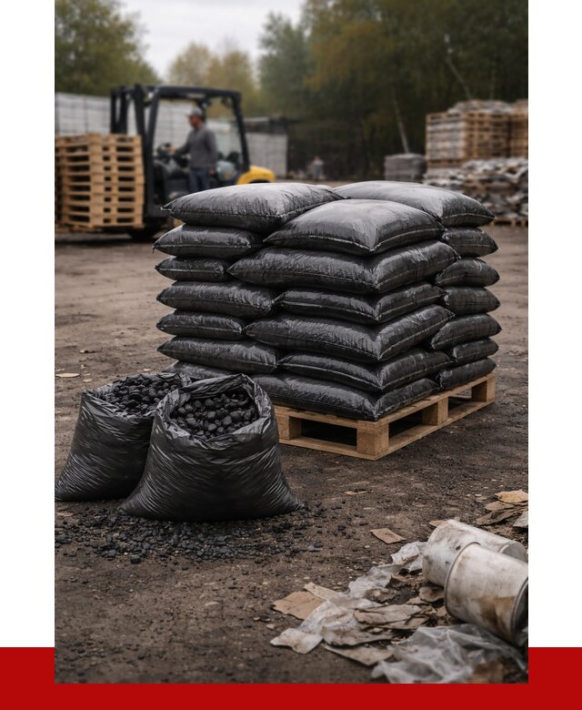 Купить уголь в мешках с доставкой в Котласе от 7772 р. | ПРОНЕРУДКтл