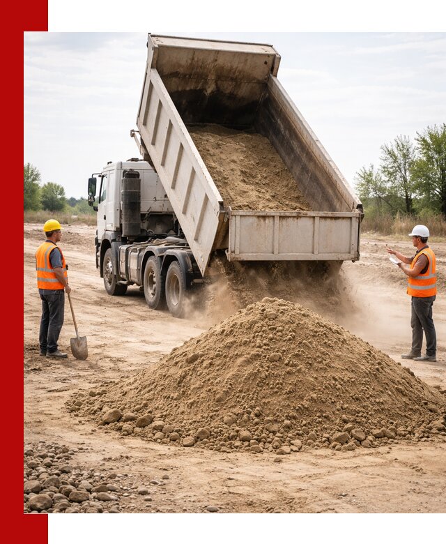 Доставка самосвалом 15 кубов в Котласе за город и по городу