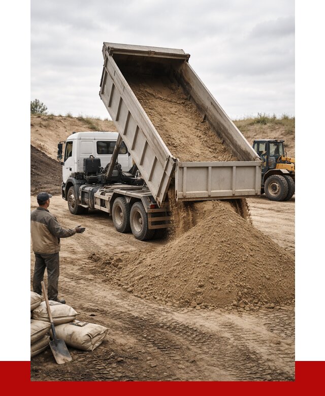 Доставка самосвалом 20 кубов в Котласе от 7772 р. | ПРОНЕРУДКтл