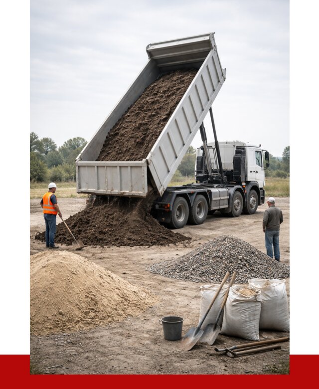 Доставка самосвалом 30 кубов в Котласе от 8809 р. | ПРОНЕРУДКтл