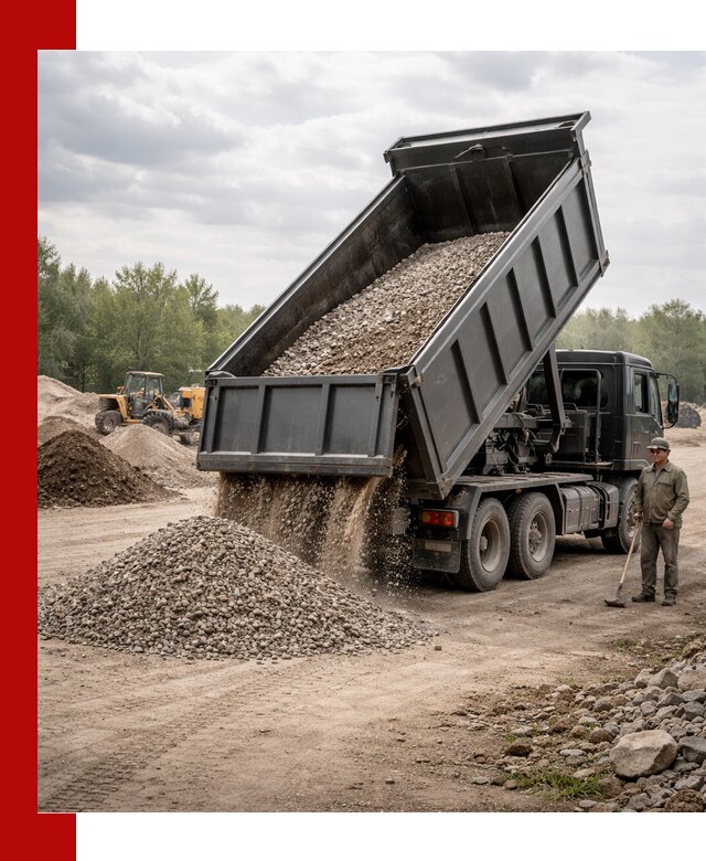 Доставка самосвалом 30 м3 по выгодным ценам в Котласе