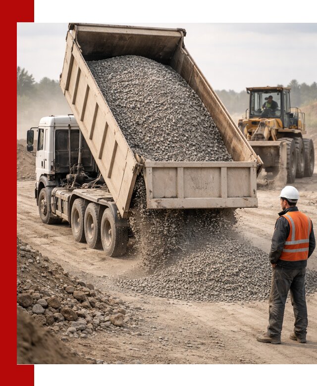 Доставка самосвалом 40 кубов цемента и сыпучих в Котласе