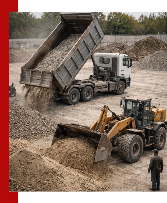 Перевозка сыпучих грузов самосвалами и бортовыми в Котласе