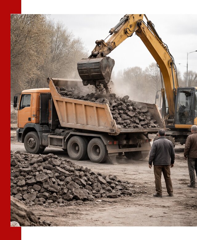 Вывоз асфальта и асфальтового покрытия в Котласе