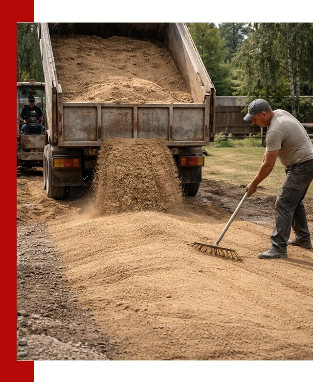 Отсыпка участка песком в Котласе быстро и качественно