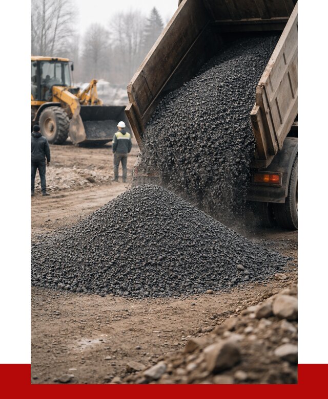 Асфальтовая крошка в Котласе с доставкой от 1865 р. | ПРОНЕРУДКтл